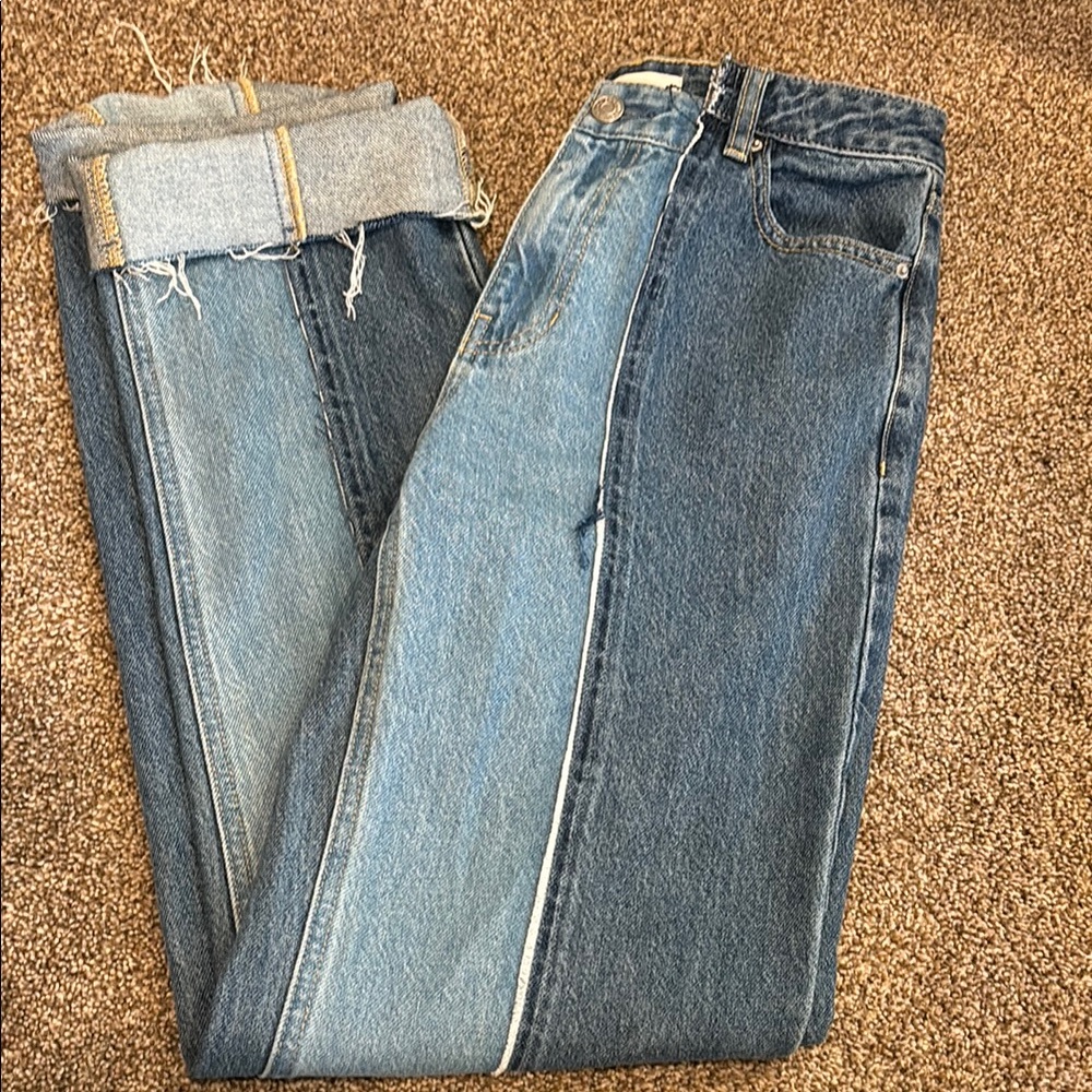 PacSun Blue Straight Leg Jeans Classic Denim